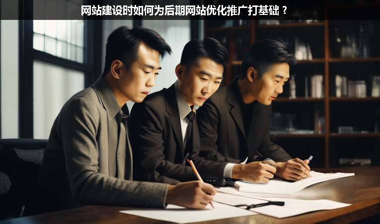 網站建設時如何為后期網站優(yōu)化推廣打基礎？