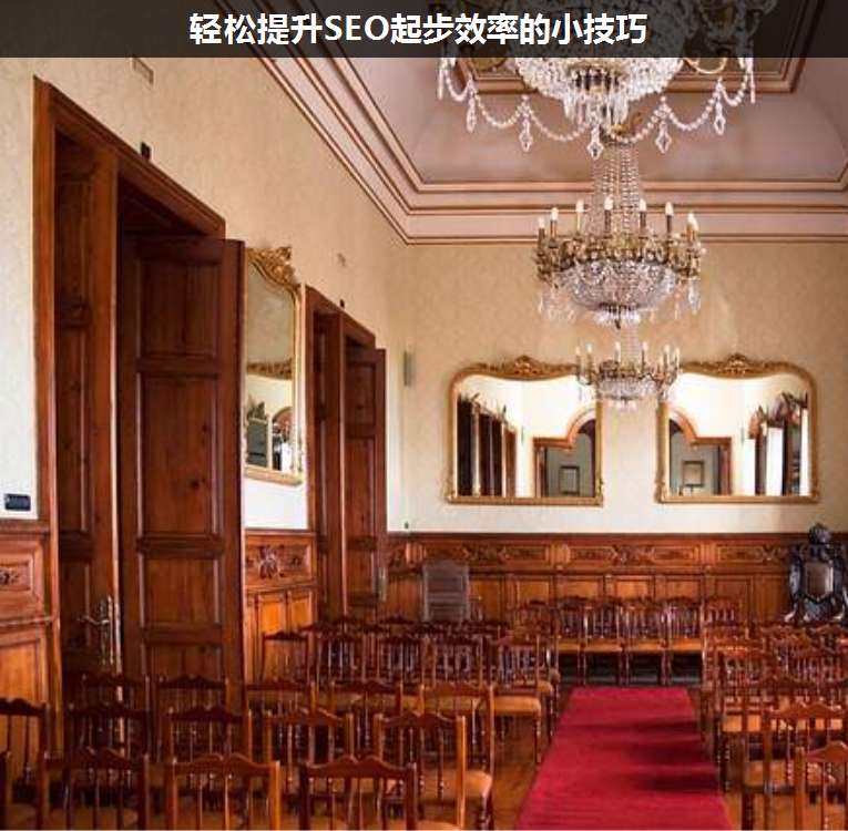 輕松提升SEO起步效率的小技巧